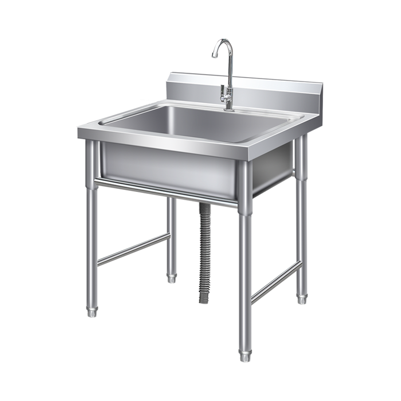 Commercial Kitchen Double Sink - Коммерческая мойка из нержавеющей стали: одинарная,