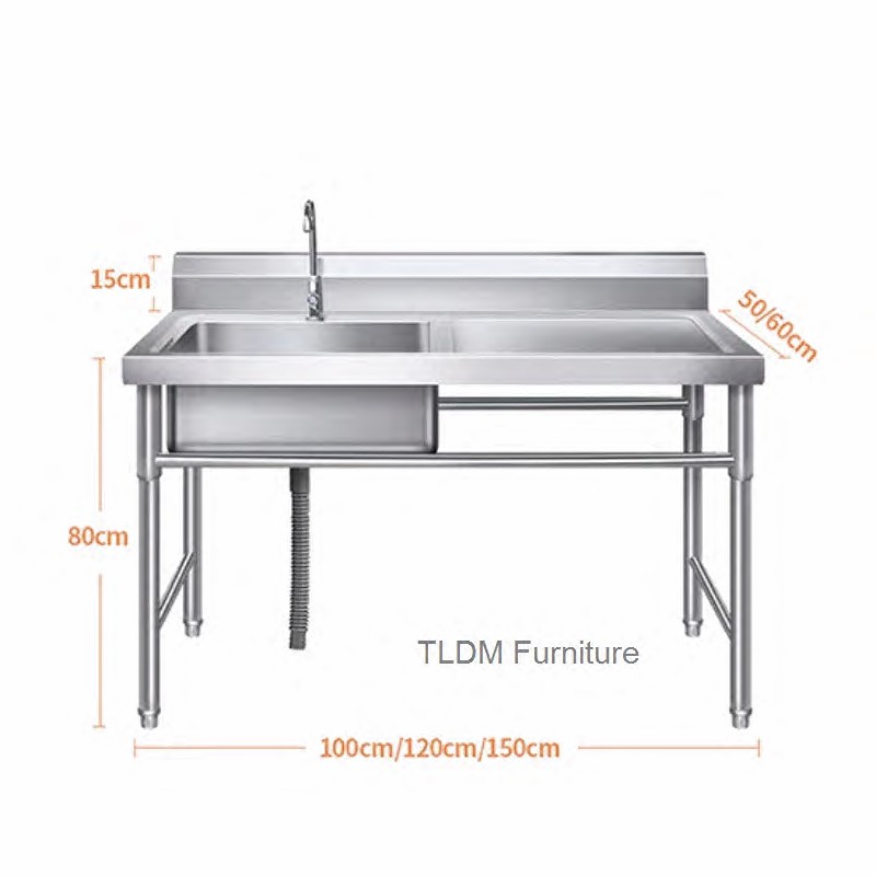 Commercial Kitchen Double Sink - Уличные кухонные мойки Коммерческая раковина для