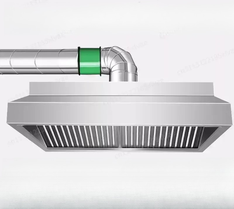Commercial Kitchen Range Hood - Усиленная вытяжка из нержавеющей стали, мощная