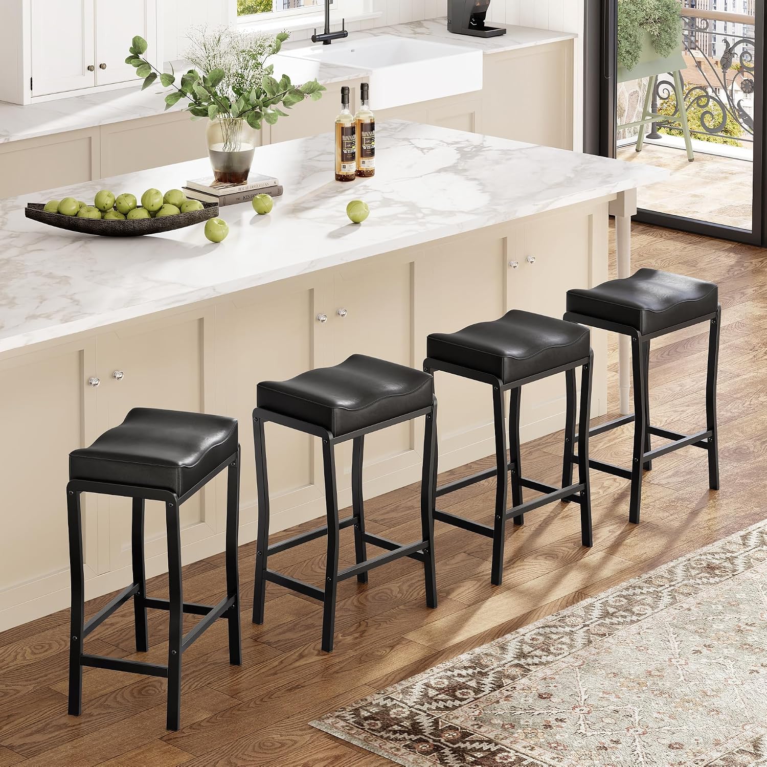 Commercial Kitchen Set - Барные стулья высотой до стойки, набор