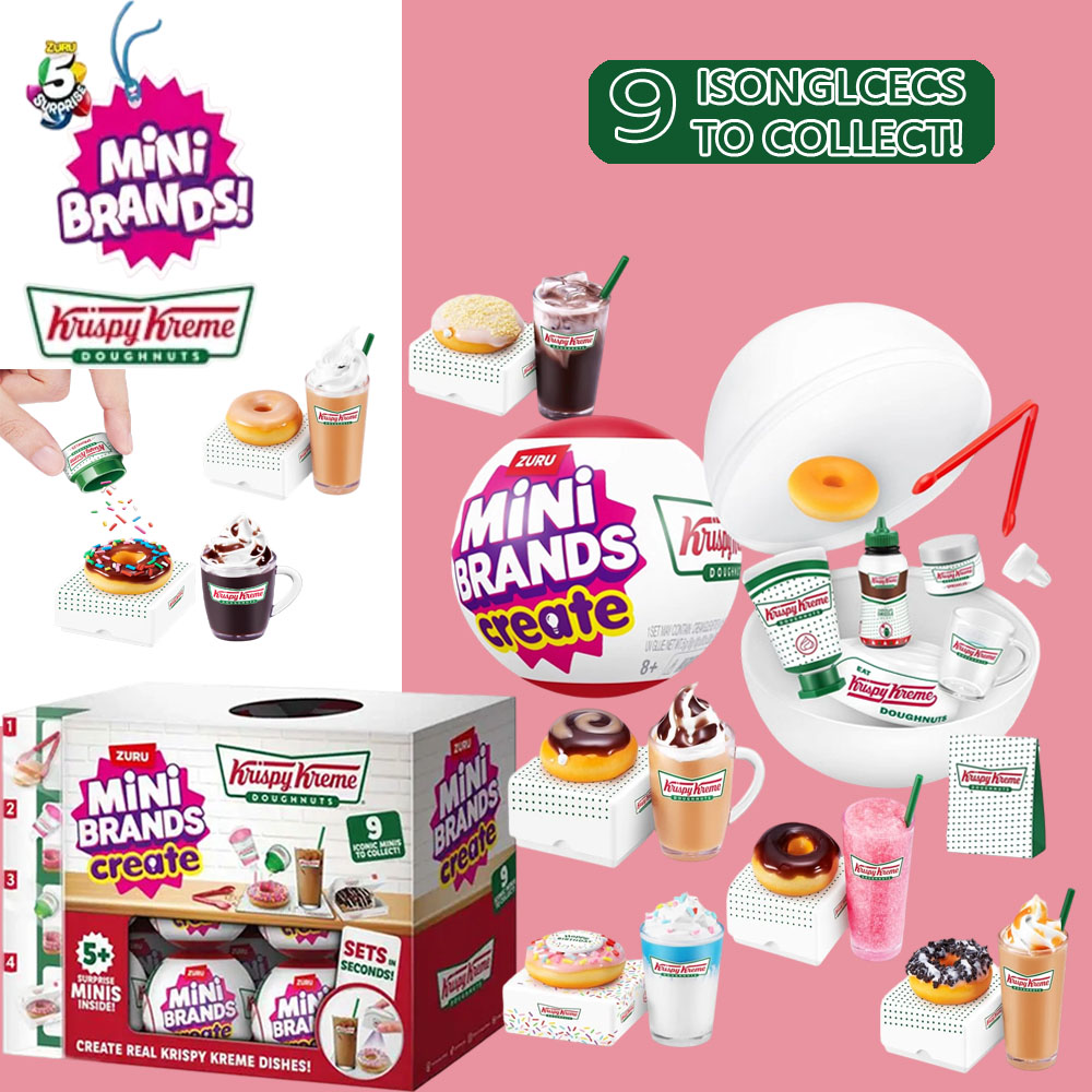 Commercial Kitchen Items - Мини-бренды Zuru Krispy Kreme Create Series