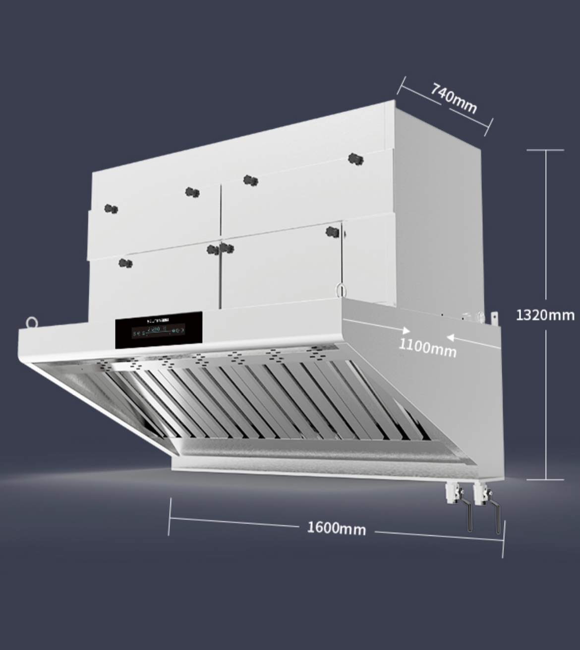 Commercial Kitchen Exhaust Hood - Коммерческая вытяжка для кухни без воздуховода