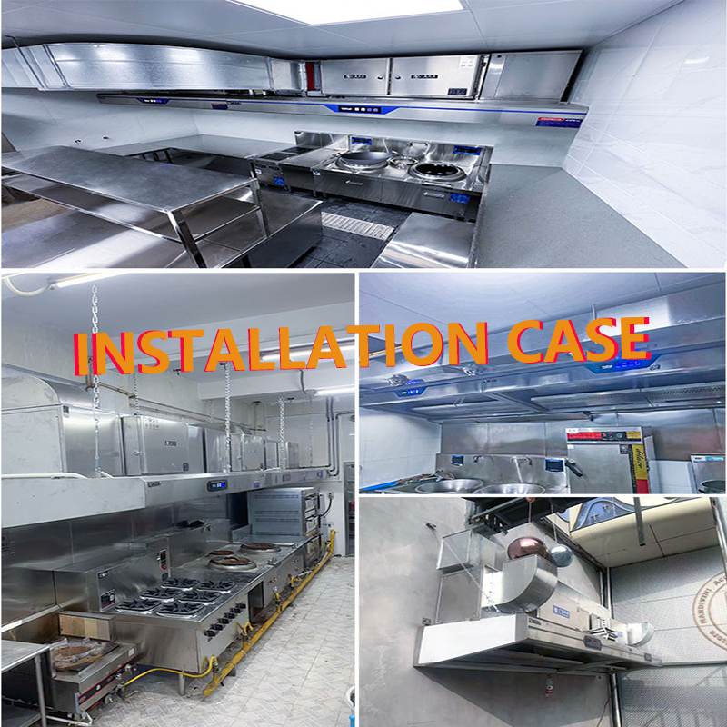 Умная вытяжка с ESP для коммер – обзор и цена Commercial Kitchen Range Hood