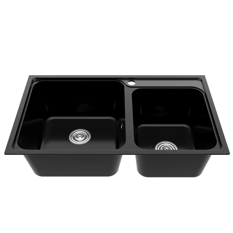 Двойная мойка SMC: высокопрочн – обзор и цена Commercial Kitchen Double Sink