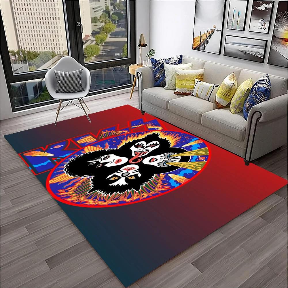 Ретро KISS Rock Band Ковер Ков – обзор и цена Commercial Kitchen Non Slip Flooring