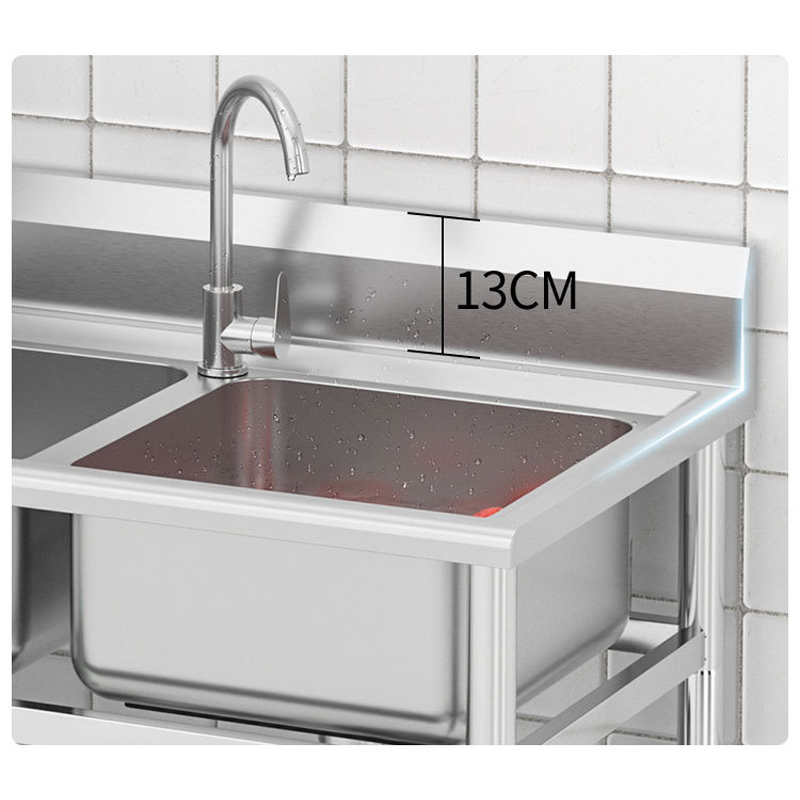 Коммерческая мойка для рестора – обзор и цена Commercial Kitchen Double Sink