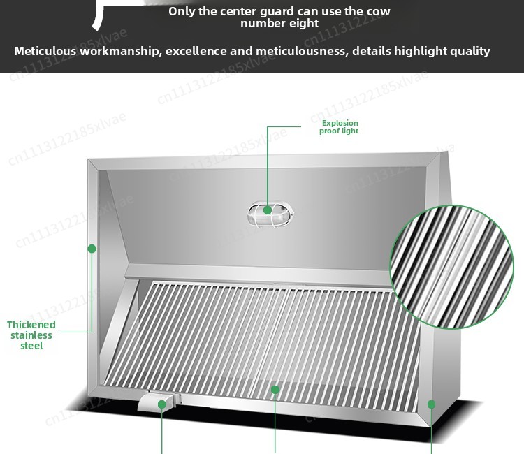 Усиленная вытяжка из нержавеющ – обзор и цена Commercial Kitchen Range Hood