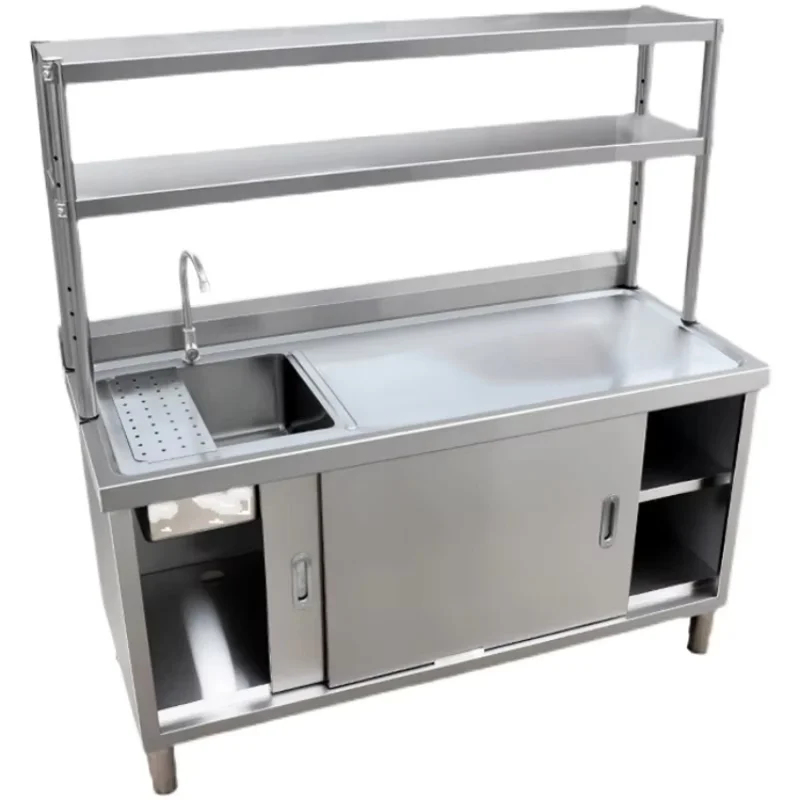 Двойная коммерческая мойка из  – обзор и цена Commercial Kitchen Double Sink