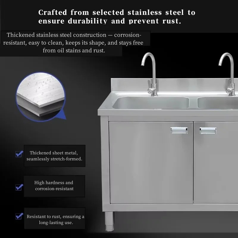 Коммерческая мойка из нержавею – обзор и цена Commercial Kitchen Double Sink