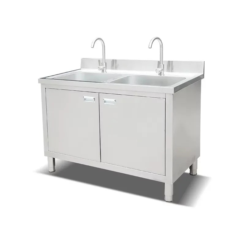 Коммерческая мойка из нержавею – обзор и цена Commercial Kitchen Double Sink