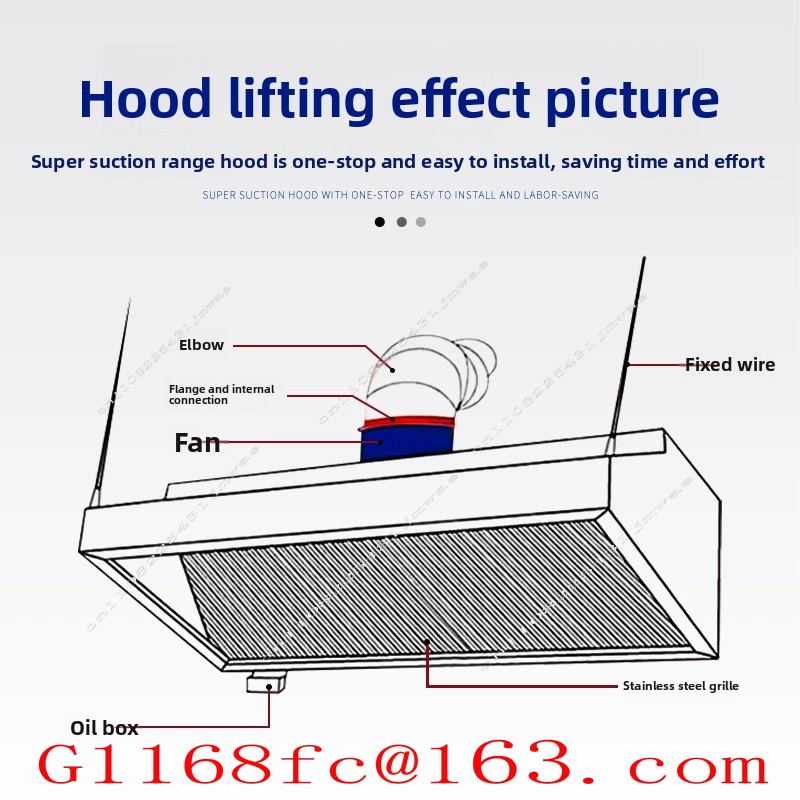 Вытяжка из нержавеющей стали д – обзор и цена Commercial Kitchen Exhaust Hood